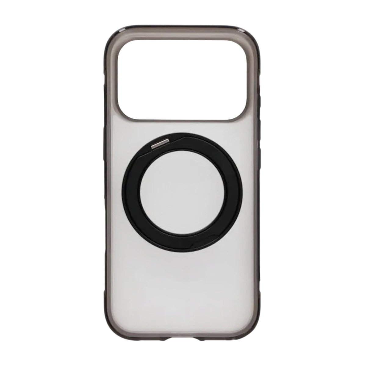 iPhone 17 Pro/iPhone 18 Pro Skal Matt Ringstativ MagSafe Svart