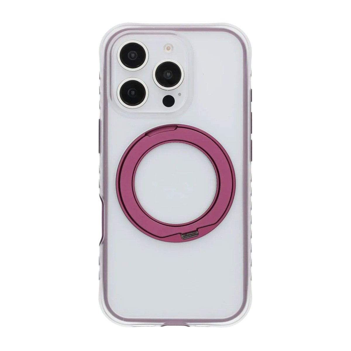 iPhone 16 Pro Skal MagSafe Ringstativ Lila
