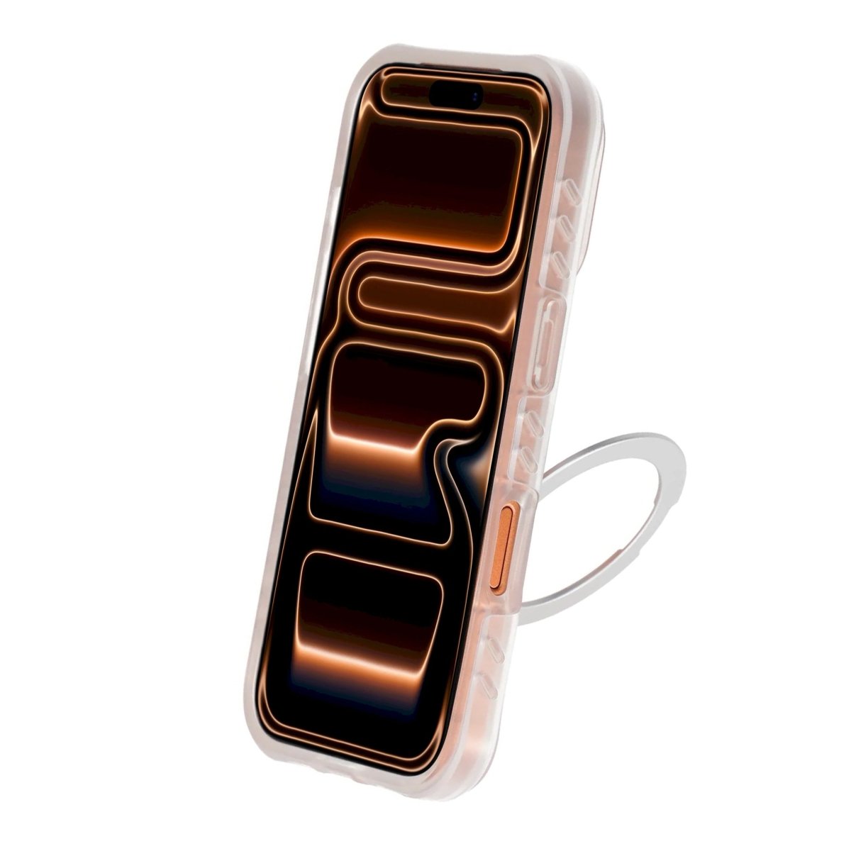 iPhone 17 Pro Max/iPhone 18 Pro Max Skal Ringstativ MagSafe Vit