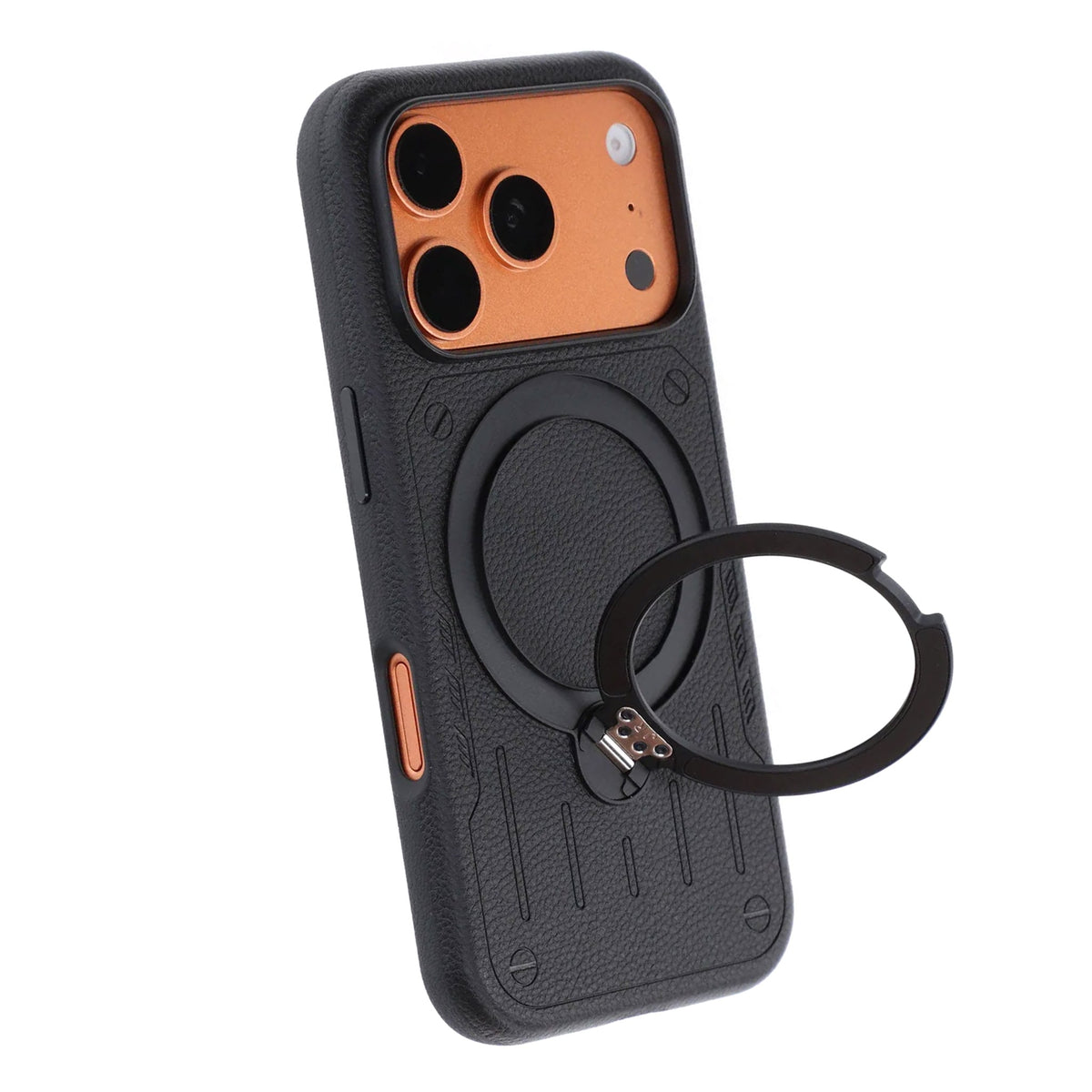 iPhone 17 Pro/iPhone 18 Pro Skal Mecha MagSafe-stativ Svart