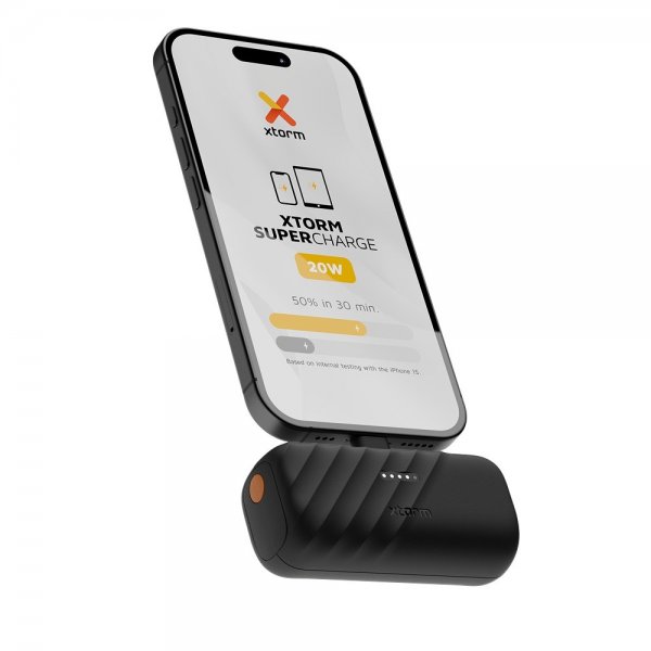 Xtorm Mini Powerbank Go2 PowerShot 5000 mAh USB-C 20W Svart