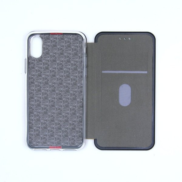 iPhone X/iPhone Xs Fodral Flipp Röd