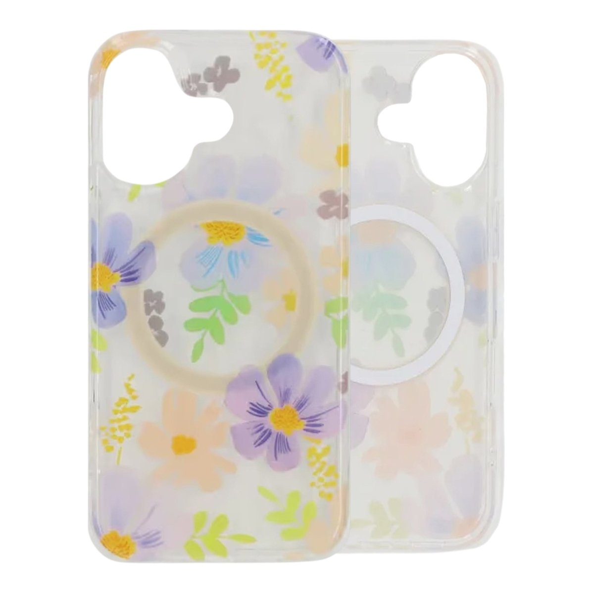 iPhone 17 Skal Floral MagSafe Lila Gul