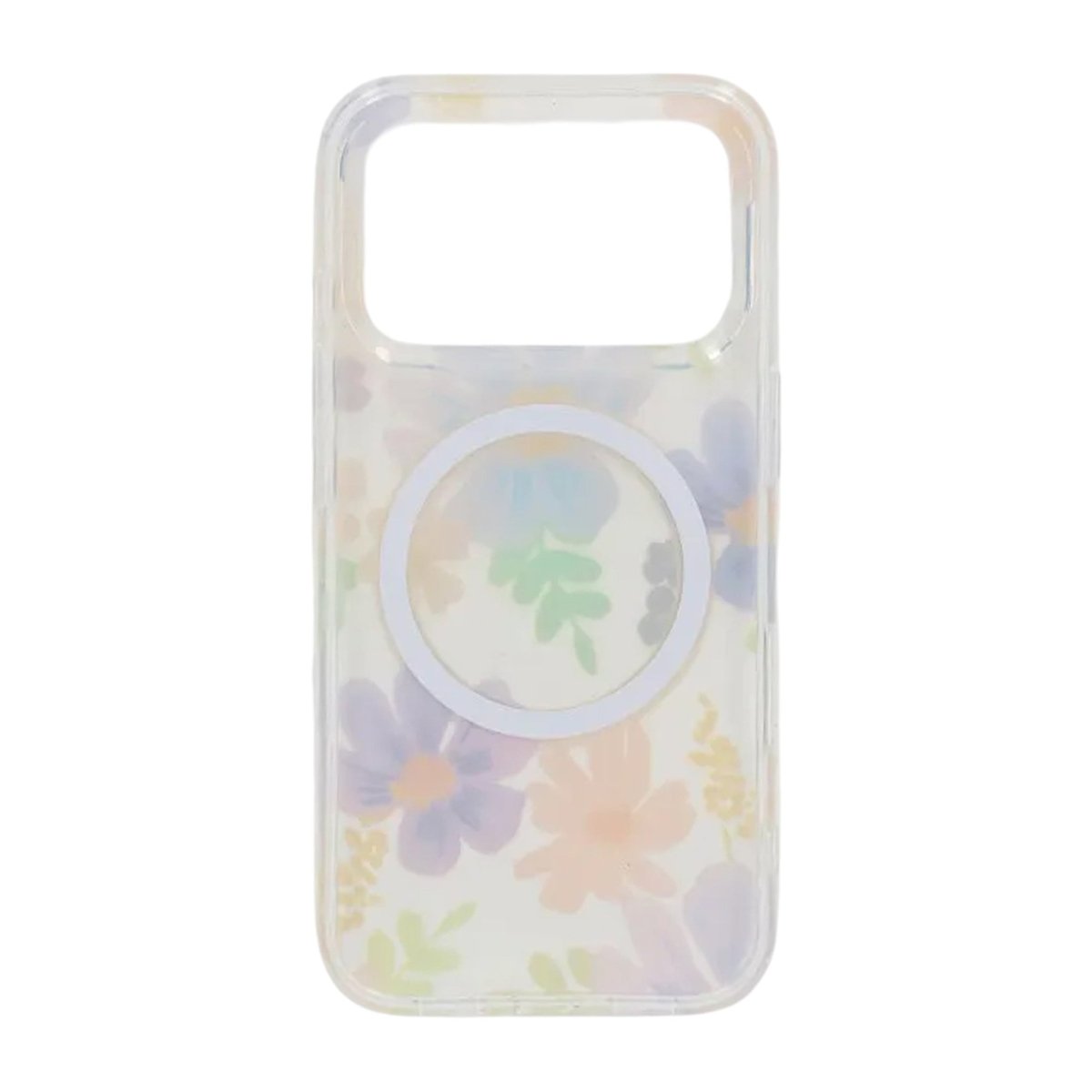 iPhone 17 Pro Max Skal Floral MagSafe Lila Gul