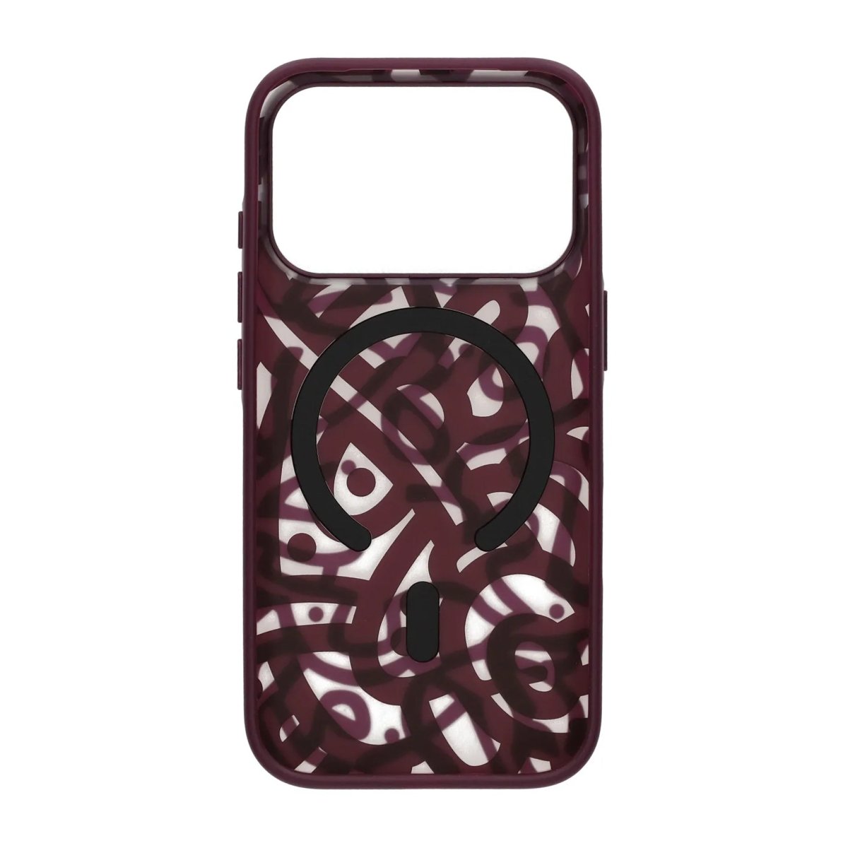 iPhone 17 Pro Skal Graffiti MagSafe Lila