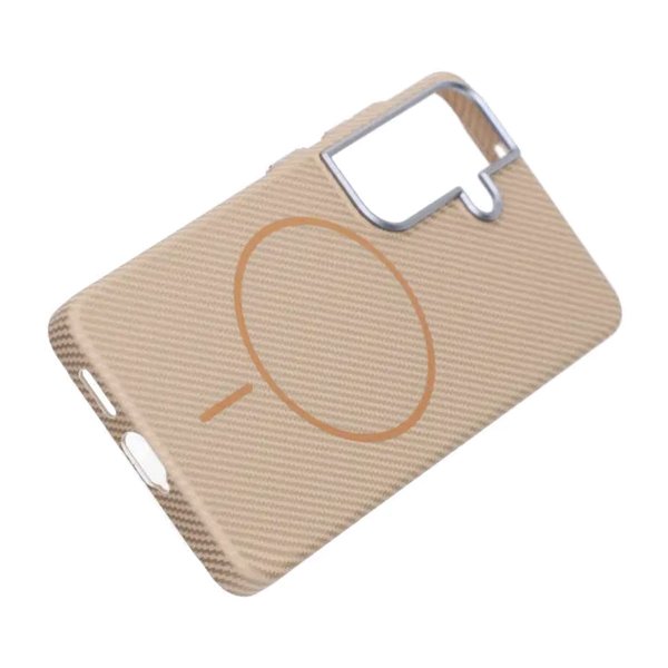 Samsung Galaxy S26 Plus Skal Kolfibermönster MagSafe Guld
