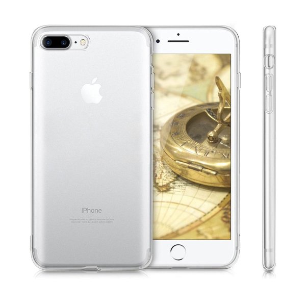 iPhone 7 Plus/iPhone 8 Plus Skal Stöttålig TPU Transparent