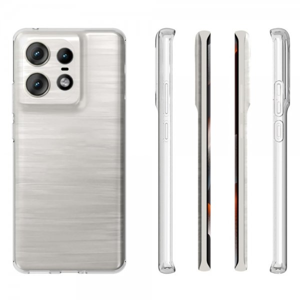 Motorola Edge 50 Pro Skal Mjukplast Transparent