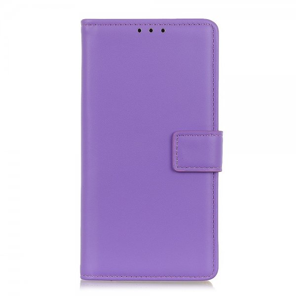 Motorola Moto G200 Fodral Lädertextur Lila