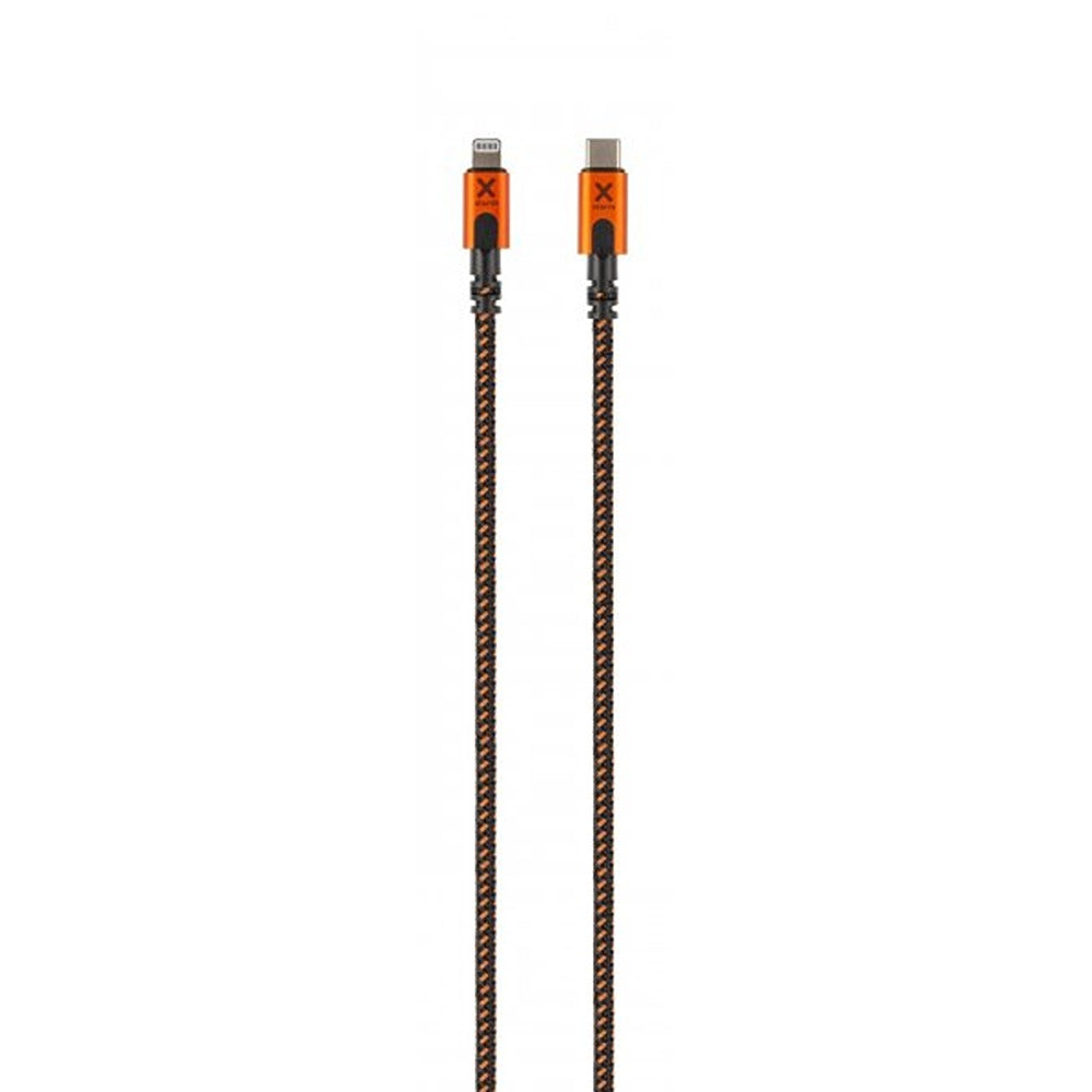 Xtorm Xtreme USB-C to Lightning Kabel 1.5m Svart Orange
