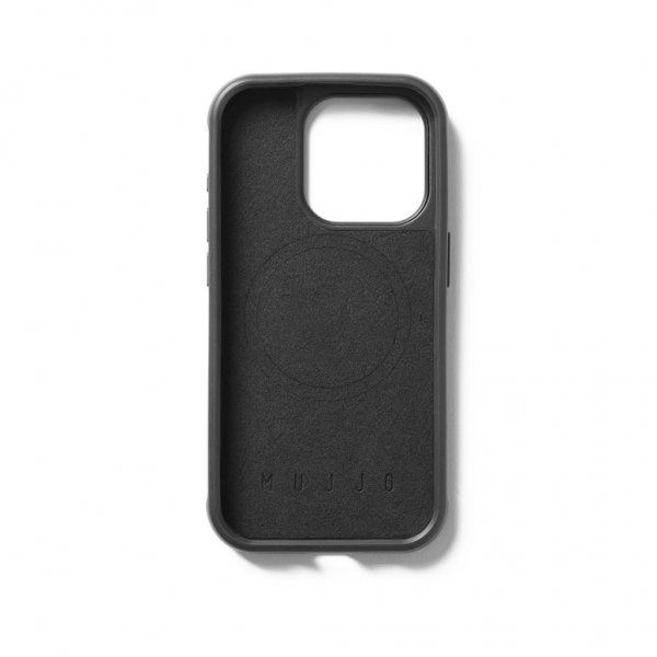 Mujjo iPhone 15 Pro Skal Shield Case Svart