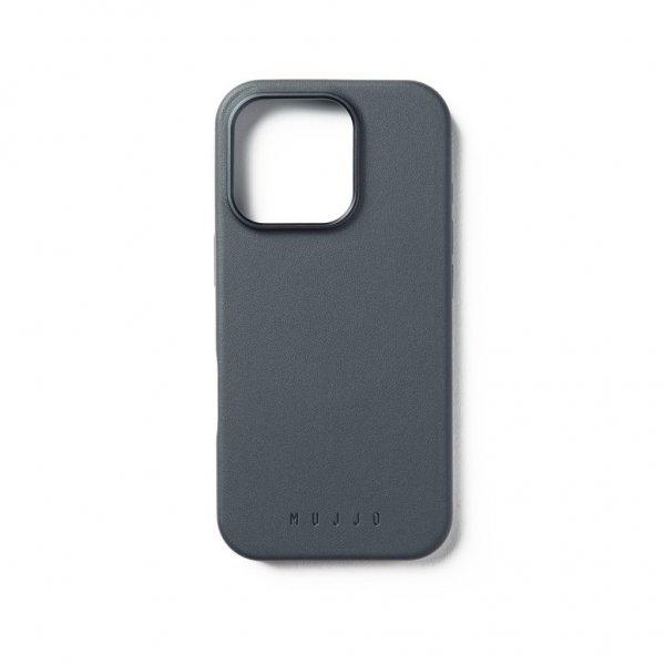 Mujjo iPhone 16 Pro Skal Maiz Case Steel Blue