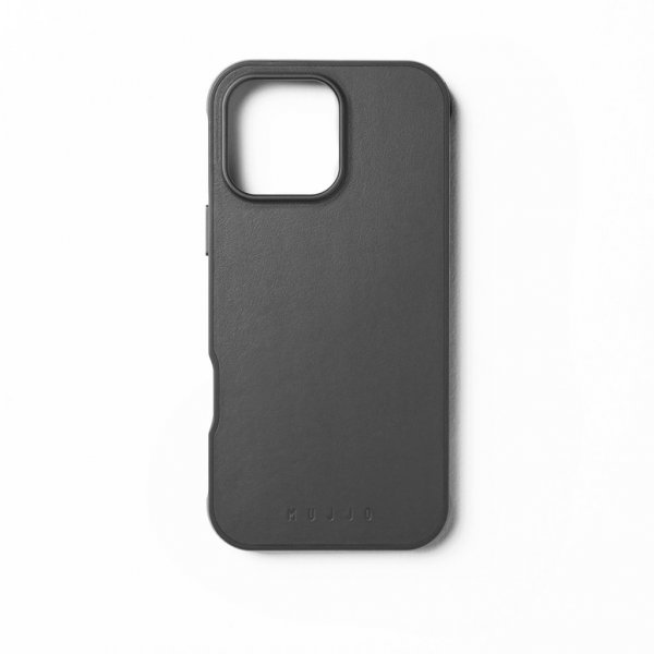 Mujjo iPhone 16 Pro Max Skal Shield Case Svart