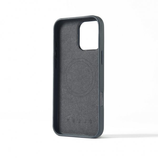 Mujjo iPhone 16 Pro Max Skal Maiz Case Steel Blue