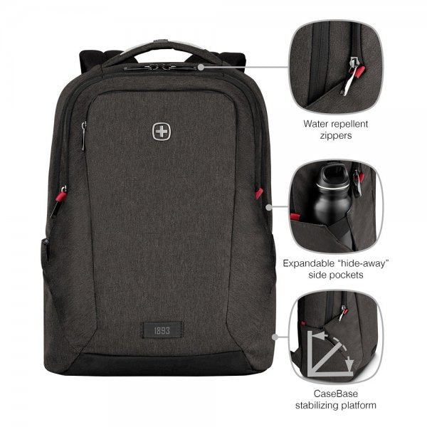 Wenger MX Professional 16" Datorryggsäck Grå