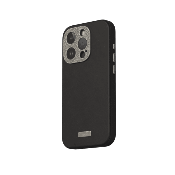 Moshi iPhone 15 Pro Skal Napa MagSafe Midnight Black