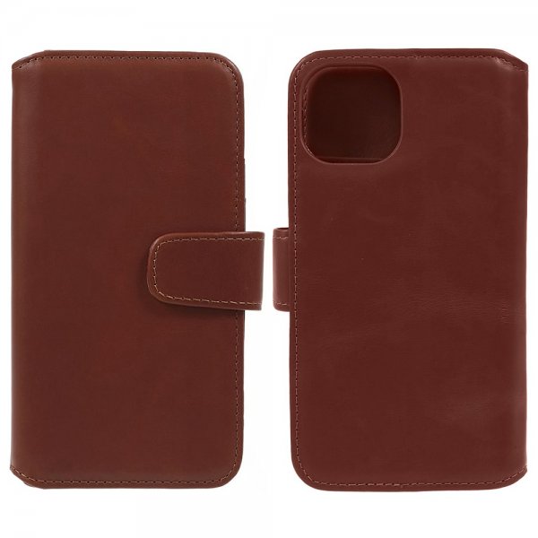 Nordic Covers iPhone 12/iPhone 12 Pro Fodral Essential Leather Maple Brown