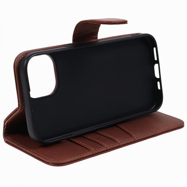 Nordic Covers iPhone 12/iPhone 12 Pro Fodral Essential Leather Maple Brown