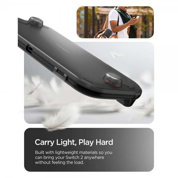 Spigen Nintendo Switch 2 Fodral Thin Fit 360 Svart