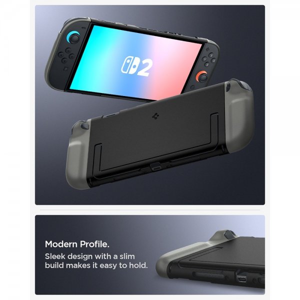 Spigen Nintendo Switch 2 Skal Nano Pop Black Sesame