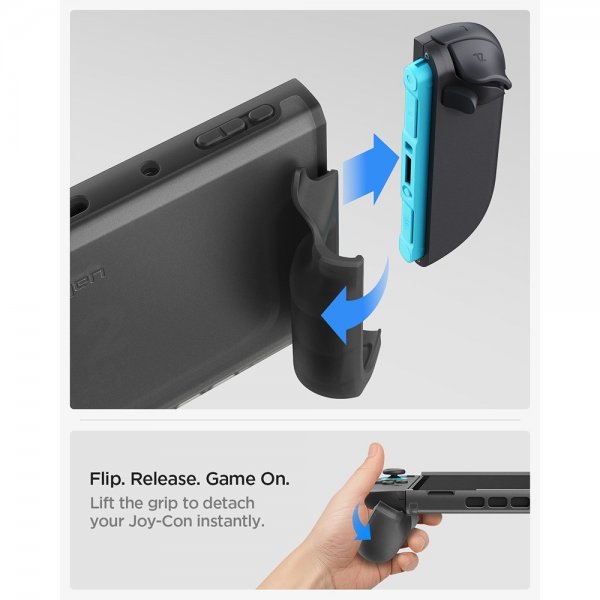 Spigen Nintendo Switch 2 Skal Ultra Hybrid Frost Black