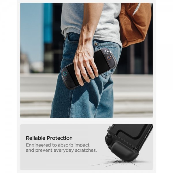 Spigen Nintendo Switch 2 Skal Ultra Hybrid Frost Black