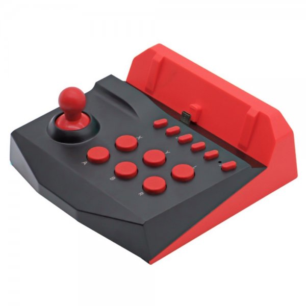 Nintendo Switch/Switch Lite Arkad Spelkontroll med Joystick Svart/Röd