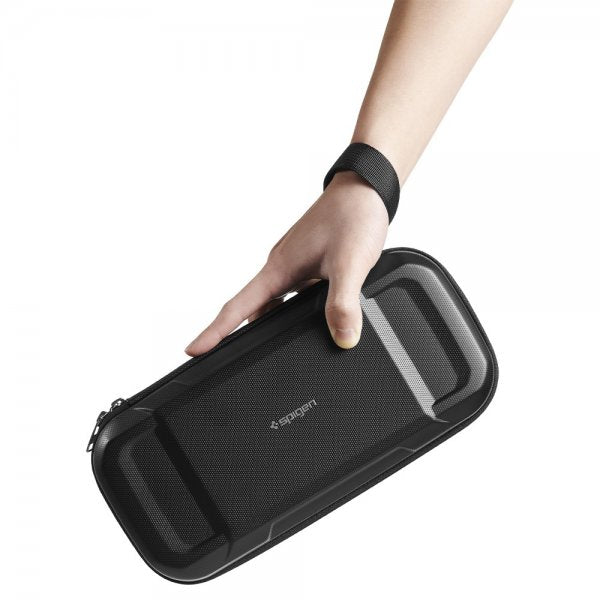 Spigen Nintendo Switch/Switch OLED Fodral Rugged Armor Pro Svart