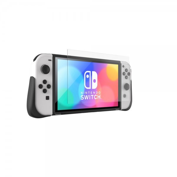 Gear4 Nintendo Switch OLED Skal med Skärmskydd Kita Grip 360 Clear
