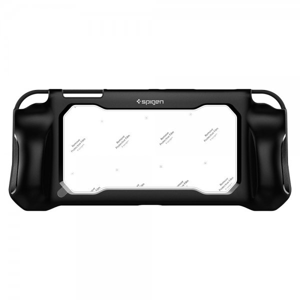 Spigen Nintendo Switch OLED Skal Rugged Armor Matte Black