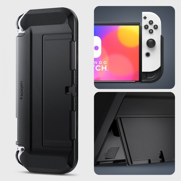 Spigen Nintendo Switch OLED Skal Thin Fit Svart