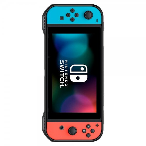 Spigen Nintendo Switch Skal Rugged Armor Matte Black