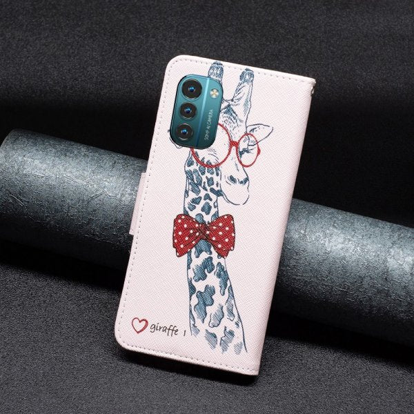 Nokia G11/G21 Fodral Motiv Giraff