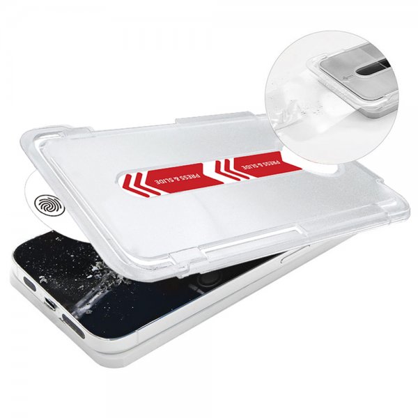 Nordic Covers iPhone 13/13 Pro/14/16e/17e Skärmskydd Glasberga EasyApply