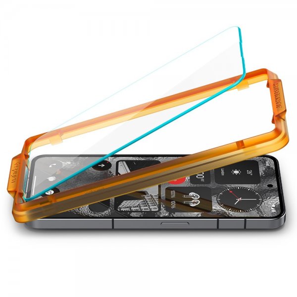 Spigen Nothing Phone (2) Skärmskydd GLAS.tR ALIGNmaster 2-pack