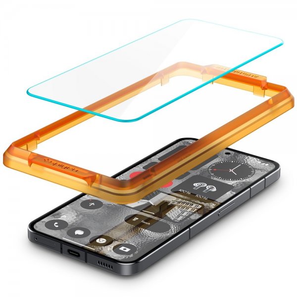 Spigen Nothing Phone (2) Skärmskydd GLAS.tR ALIGNmaster 2-pack