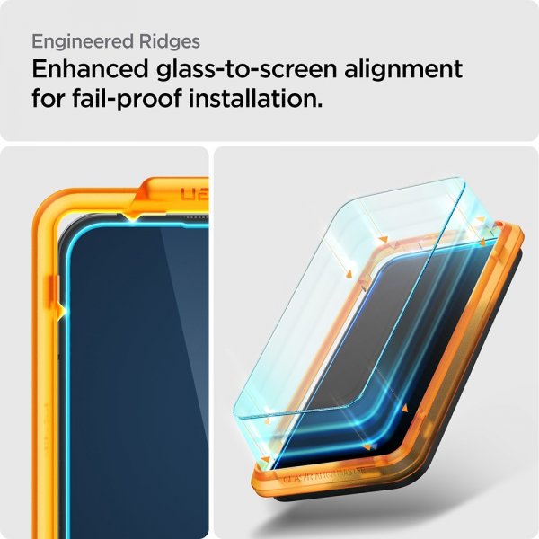 Spigen Nothing Phone (2) Skärmskydd GLAS.tR ALIGNmaster 2-pack