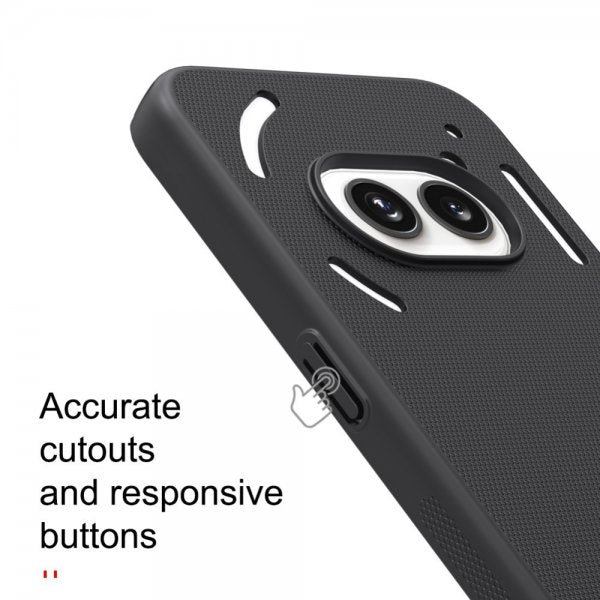 Nillkin Nothing Phone (2a) Skal Super Frosted Shield Svart