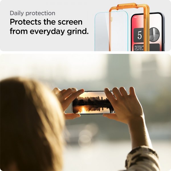 Spigen Nothing Phone (2a) Skärmskydd GLAS.tR ALIGNmaster 2-pack