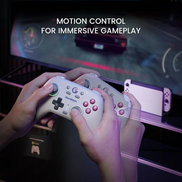 GameSir Nova HD Rumble Spelkontroll 2.4G Neon Teal