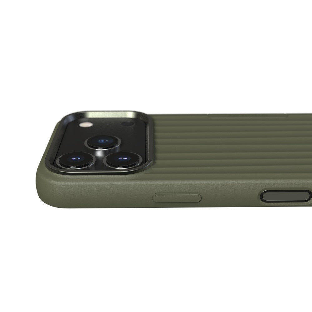 Nudient iPhone 17 Pro/iPhone 18 Pro Skal Bold Case MagSafe Olive Green
