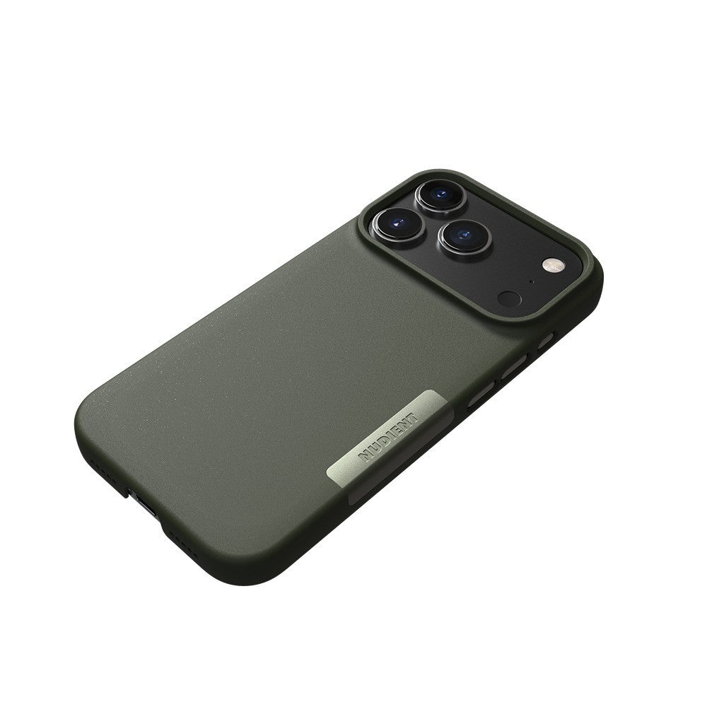 Nudient iPhone 17 Pro/iPhone 18 Pro Skal Thin Case MagSafe Pine Green