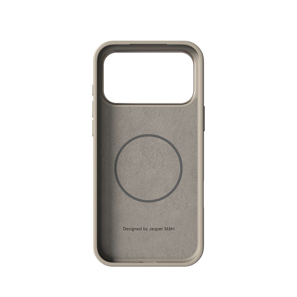 Nudient iPhone 17 Pro Max/iPhone 18 Pro Max Skal Bold Case MagSafe Linen Beige
