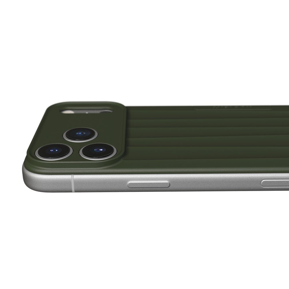 Nudient iPhone 17 Pro Max/iPhone 18 Pro Max Skal Slice Case MagSafe Pine Green