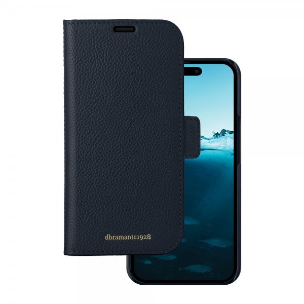 dbramante1928 iPhone 15 Pro Fodral New York Pacific Blue