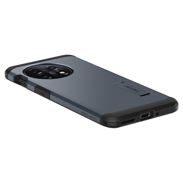 Spigen OnePlus 11 Skal Tough Armor Metal Slate