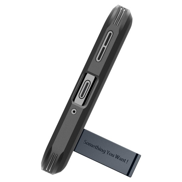 Spigen OnePlus 11 Skal Tough Armor Metal Slate