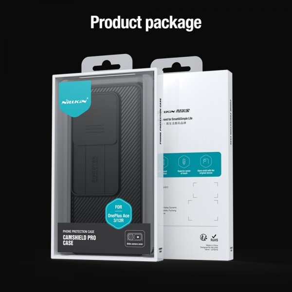 Nillkin OnePlus 12R Skal CamShield Pro Svart