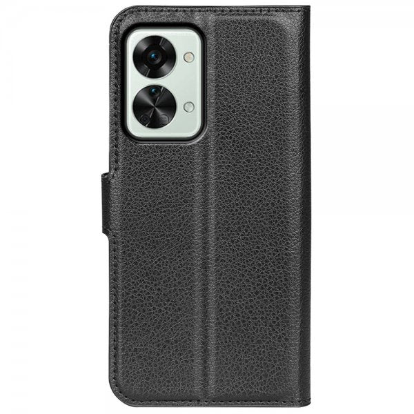 OnePlus Nord 2T Fodral Litchi Svart