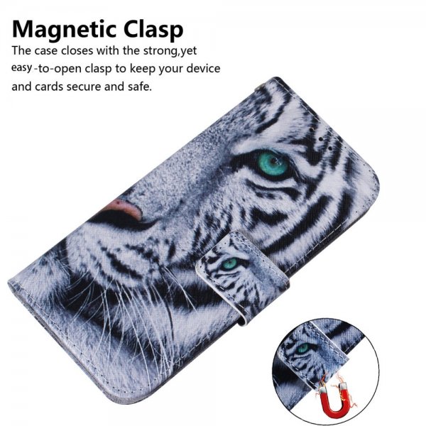 OnePlus Nord 3 Fodral Motiv Vit Tiger